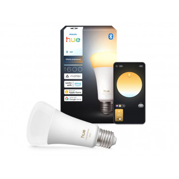 Philips Hue WA 1600 A67 1P EU | E27 | 11.8 W | White and colour light | Bluetooth and Zigbee