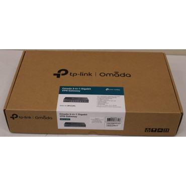 SALE OUT. TP-LINK | Omada 3-in-1 Gigabit VPN Router | ER7212PC | 802.1q | 10/100/1000 Mbit/s | Ethernet LAN (RJ-45) ports 8 | Me