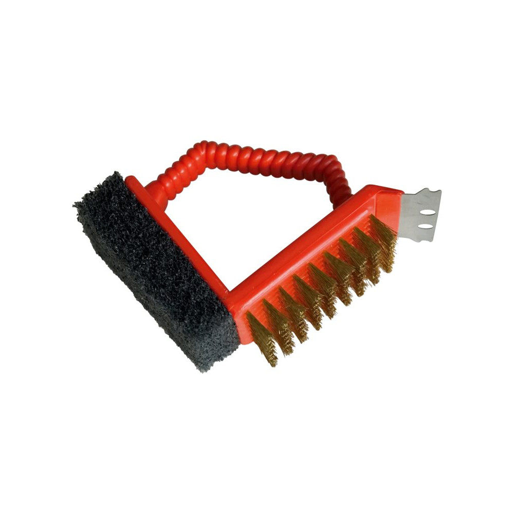 Barbecook | 3-in-1 brush red (24pcs/disp) | BC-ACC-7064