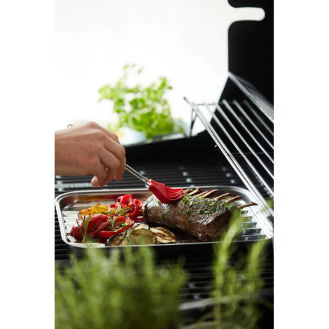Barbecook | Reusable stainless steel grill pan, 34.5 x 24 x 3 cm | BC-ACC-7079