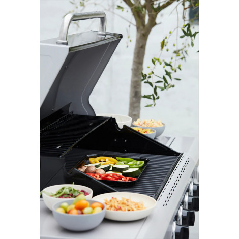 Barbecook | Reusable enamel grill pan, 34.5 x 24 x 3 cm (per 12 pcs) | BC-ACC-7080