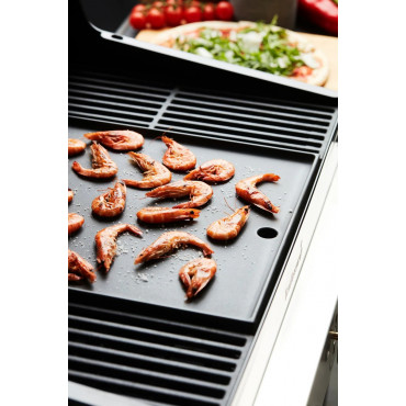 Barbecook | Dynamic Core Enamelled Cast Iron Cooking Griddle, 43 x 35 x 2 cm | BC-ACC-7126