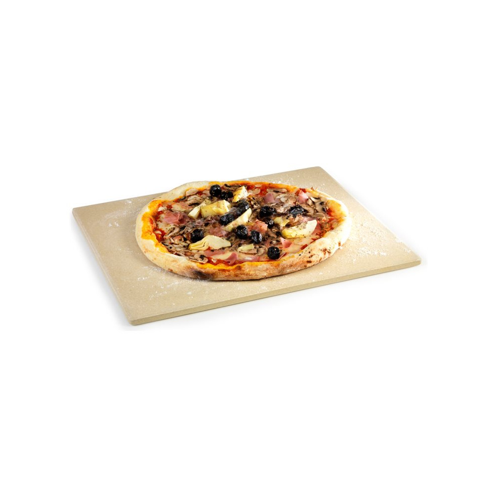 Barbecook | Dynamic Core Pizza Stone Made of Refractory Clay, 43 x 35 x 1.2 cm (per 4 pcs) | BC-ACC-7127