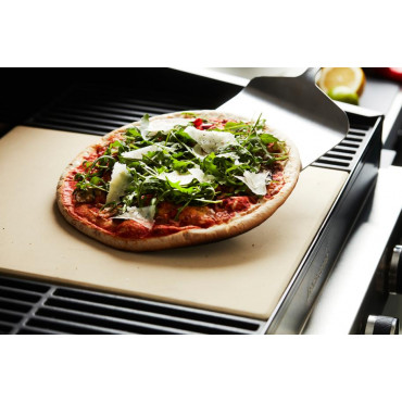 Barbecook | Dynamic Core Pizza Stone Made of Refractory Clay, 43 x 35 x 1.2 cm (per 4 pcs) | BC-ACC-7127