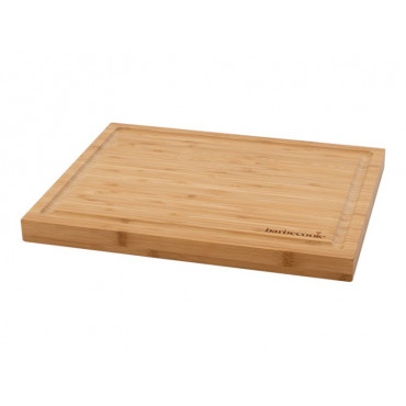 Barbecook | Bamboo cutting board with groove FSC, 40 x 30 x 3 cm (per 3 pcs) | BC-ACC-7306