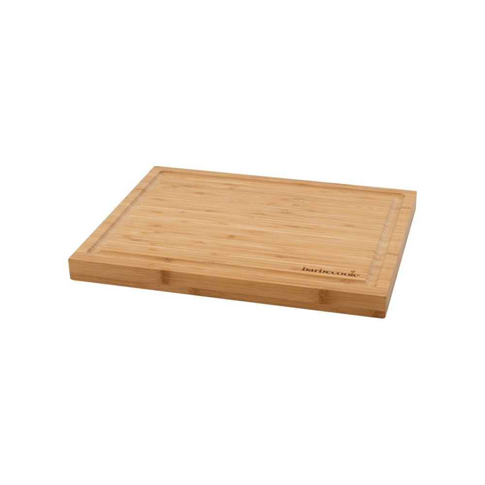 Barbecook | Bamboo cutting board with groove FSC, 40 x 30 x 3 cm (per 3 pcs) | BC-ACC-7306