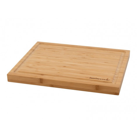 Barbecook | Bamboo cutting board with groove FSC, 40 x 30 x 3 cm (per 3 pcs) | BC-ACC-7306