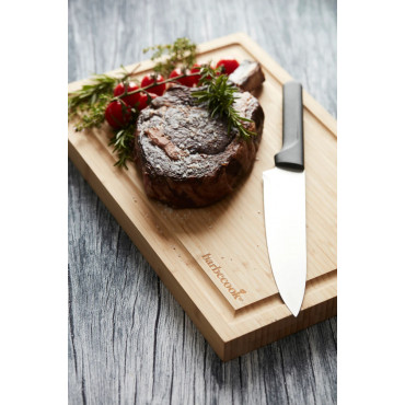 Barbecook | Bamboo cutting board with groove FSC, 40 x 30 x 3 cm (per 3 pcs) | BC-ACC-7306