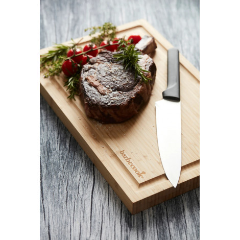 Barbecook | Bamboo cutting board with groove FSC, 40 x 30 x 3 cm (per 3 pcs) | BC-ACC-7306