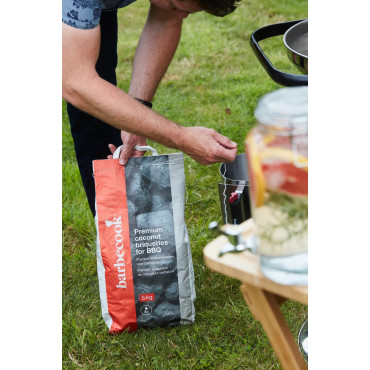Barbecook | Premium coconut briquettes, 5kg (per 30pcs) | BC-ACC-7425