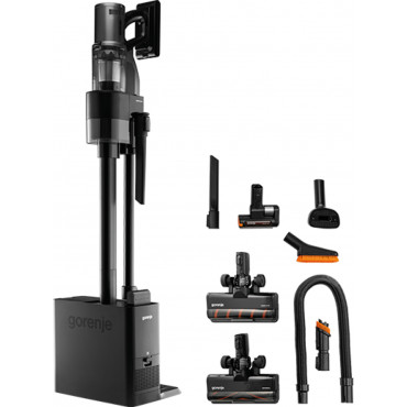 Gorenje Vacuum cleaner | SVC296749NEBL | Cordless operating | Handstick 2in1 | 550 W | 29.6 V | Anthracite | Operating time (max