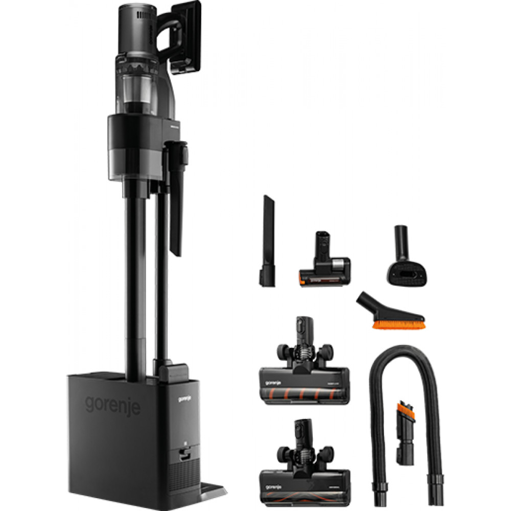 Gorenje Vacuum cleaner | SVC296749NEBL | Cordless operating | Handstick 2in1 | 550 W | 29.6 V | Anthracite | Operating time (max