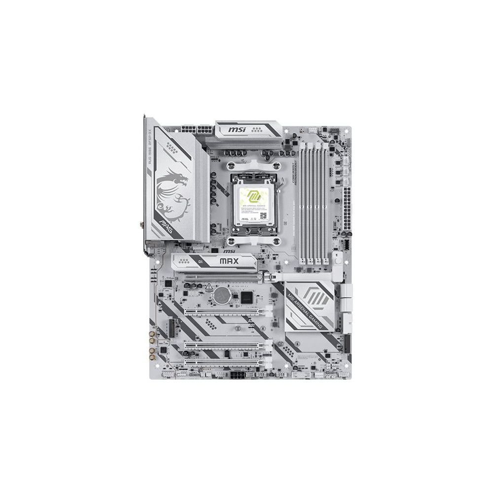 MSI MAG B850 GAMING PLUS MAX WIFI | Processor family AMD | Processor socket AM5 | DDR5 | Supported hard disk drive interfaces SA