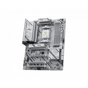MSI MAG B850 GAMING PLUS MAX WIFI | Processor family AMD | Processor socket AM5 | DDR5 | Supported hard disk drive interfaces SA