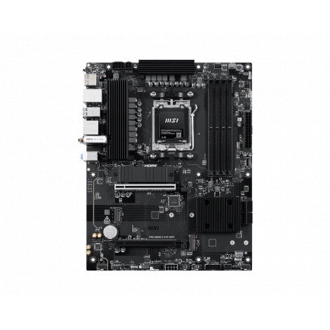 MSI PRO B850-S EVO WIFI | Processor family AMD | Processor socket AM5 | DDR5 | Supported hard disk drive interfaces SATA, M.2 | 