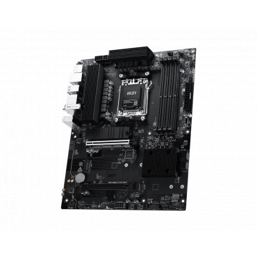 MSI PRO B850-S EVO WIFI | Processor family AMD | Processor socket AM5 | DDR5 | Supported hard disk drive interfaces SATA, M.2 | 