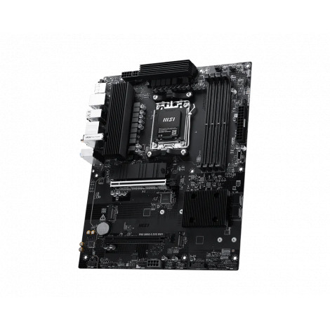 MSI PRO B850-S EVO WIFI | Processor family AMD | Processor socket AM5 | DDR5 | Supported hard disk drive interfaces SATA, M.2 | 