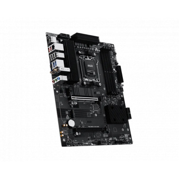 MSI PRO B850-S EVO WIFI | Processor family AMD | Processor socket AM5 | DDR5 | Supported hard disk drive interfaces SATA, M.2 | 