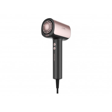 Cecotec Hair dryer | DryGlam Nano Plasma | 1600 W | Number of temperature settings 3 | Ionic function | Black/Rose Gold | Diffus