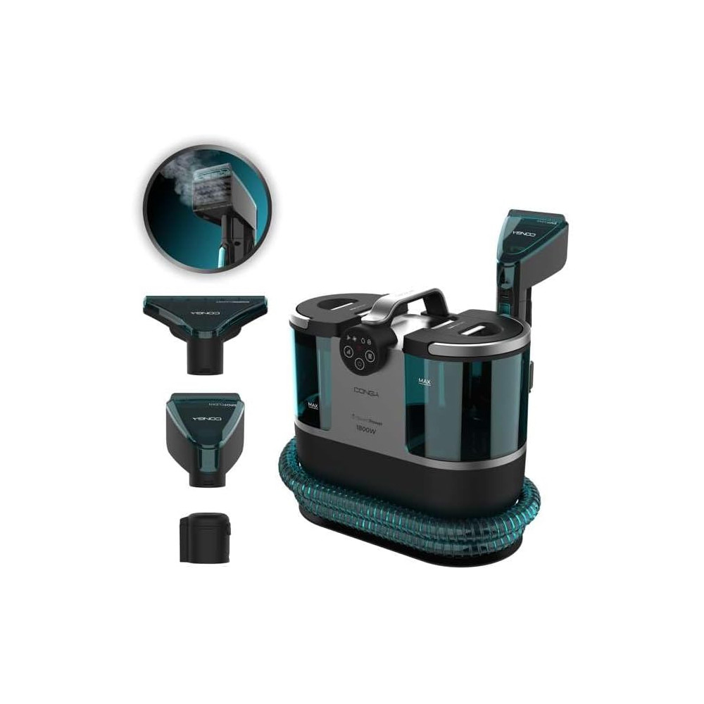 Cecotec Upholstery Cleaner | Conga 7000 Carpet&Spot Clean Steam XXL | 1700 W