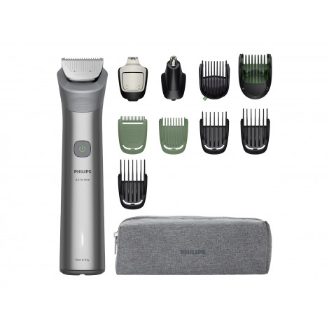 Philips Trimmer | MG5941/15 Series 5000 All-in-One | Cordless | Wet & Dry | Number of length steps 13 | Light Grey