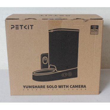 SALE OUT. Petkit P571 (D4H) YumShare Solo Feeder with camera | PETKIT Feeder with Camera | P571 YumShare Solo | Capacity 3 L | W