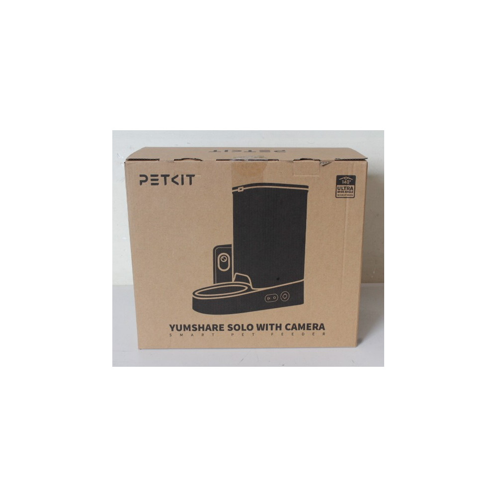 SALE OUT. Petkit P571 (D4H) YumShare Solo Feeder with camera | PETKIT Feeder with Camera | P571 YumShare Solo | Capacity 3 L | W