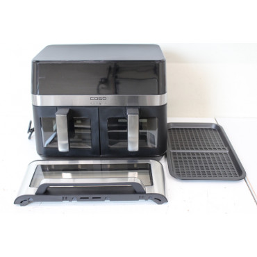 SALE OUT. Caso 03186 Air Fryer Duo Chef, Total capacity 14L, 2200W, Black | Caso Air Fryer | DuoChef | Power 2200 W | Capacity 1