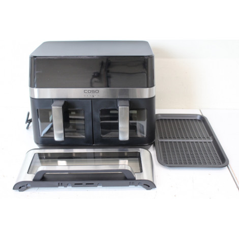 SALE OUT. Caso 03186 Air Fryer Duo Chef, Total capacity 14L, 2200W, Black | Caso Air Fryer | DuoChef | Power 2200 W | Capacity 1