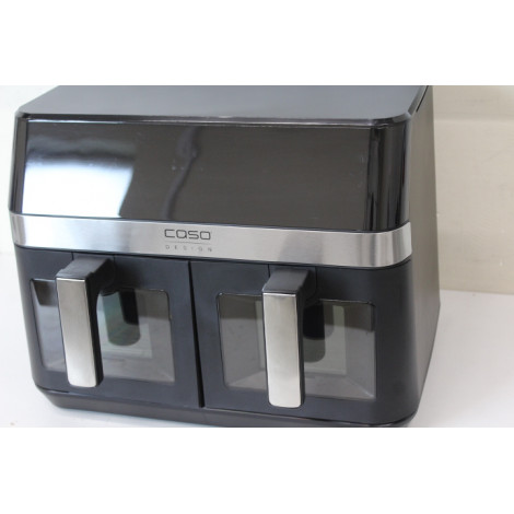 SALE OUT. Caso 03186 Air Fryer Duo Chef, Total capacity 14L, 2200W, Black | Caso Air Fryer | DuoChef | Power 2200 W | Capacity 1
