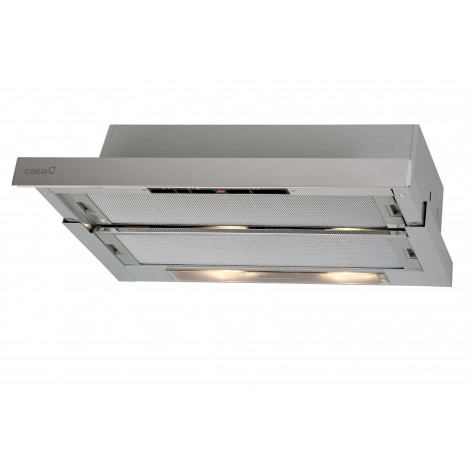 CATA | Hood | TF 5260 X | Telescopic | Energy efficiency class D | Width 60 cm | 325 m /h | Slider control | LED | Inox