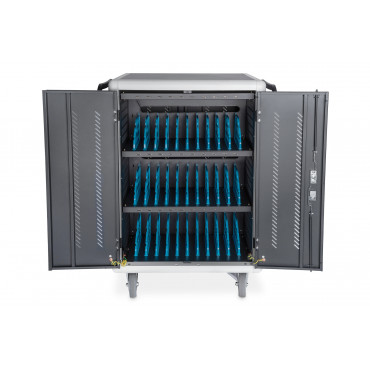Digitus | Digitus | Charging trolley, 30 charge bases, 16", 1100 x 700 x 650 mm | DN-45002 | Black