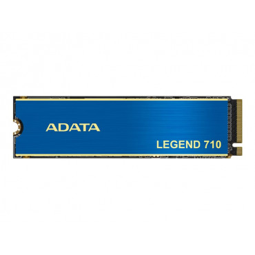 ADATA LEGEND 710 256 GB SSD form factor M.2 2280 SSD interface PCIe Gen3x4 Write speed 1800 MB/s Read speed 2400 MB/s