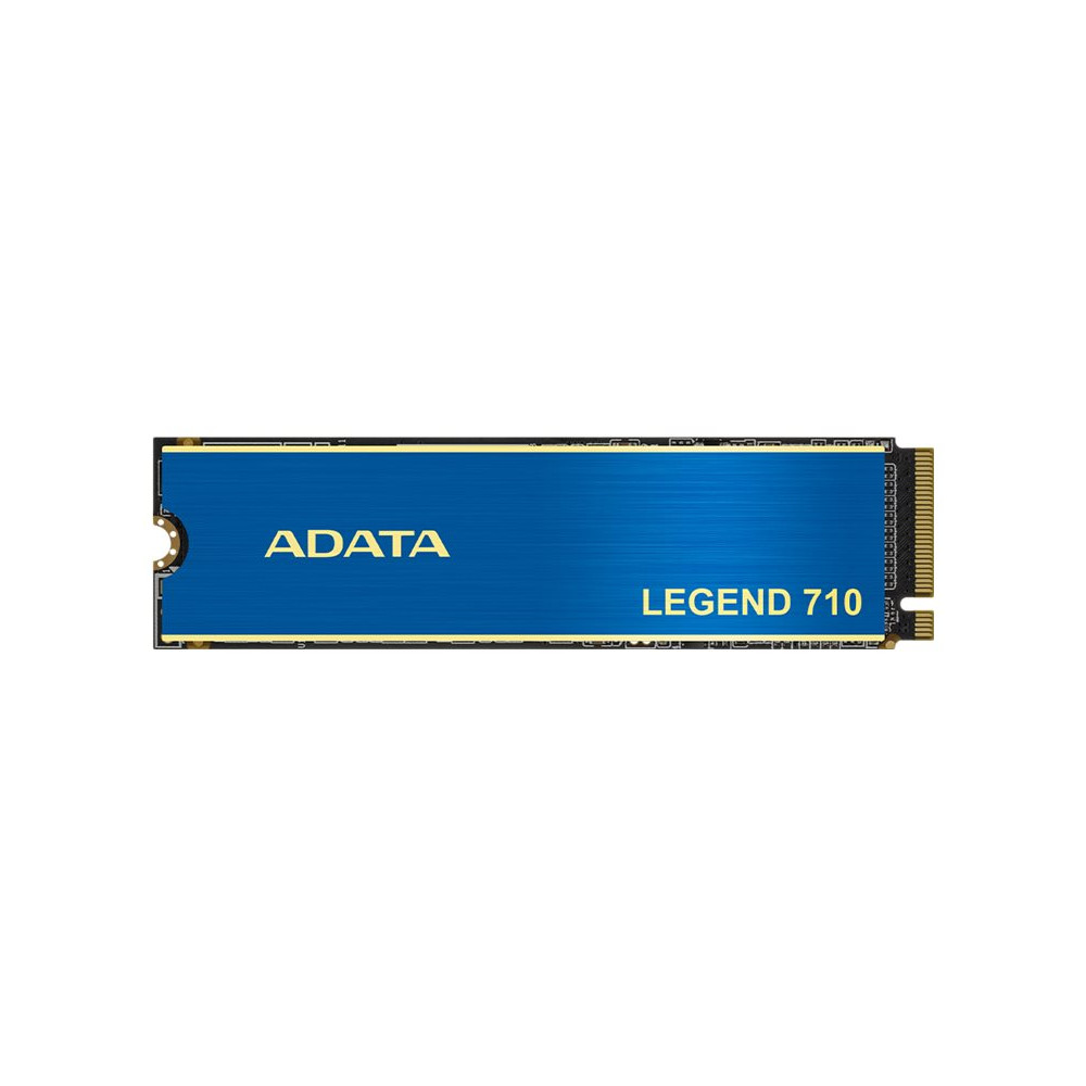 ADATA LEGEND 710 256 GB SSD form factor M.2 2280 SSD interface PCIe Gen3x4 Write speed 1800 MB/s Read speed 2400 MB/s
