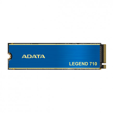 ADATA LEGEND 710 256 GB SSD form factor M.2 2280 SSD interface PCIe Gen3x4 Write speed 1800 MB/s Read speed 2400 MB/s