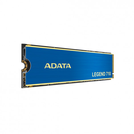 ADATA LEGEND 710 256 GB SSD form factor M.2 2280 SSD interface PCIe Gen3x4 Write speed 1800 MB/s Read speed 2400 MB/s