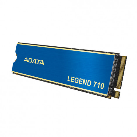 ADATA LEGEND 710 256 GB SSD form factor M.2 2280 SSD interface PCIe Gen3x4 Write speed 1800 MB/s Read speed 2400 MB/s
