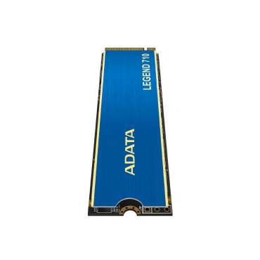 ADATA LEGEND 710 256 GB SSD form factor M.2 2280 SSD interface PCIe Gen3x4 Write speed 1800 MB/s Read speed 2400 MB/s