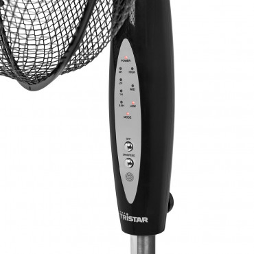 Tristar | Fan | VE-5899 | Stand Fan | 45 W | Diameter 40 cm | Number of speeds 3 | Oscillation | Remote control | Black