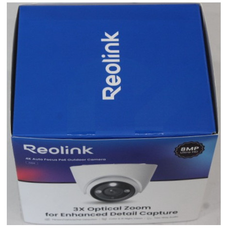 SALE OUT. Reolink P434 4K Security IP Camera with Color Night Vision, White | Reolink | 4K Security IP Camera with Color Night V