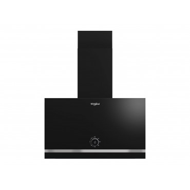 Whirlpool Hood | WHVA 62F LM K | Wall mounted | Energy efficiency class A | Width 59.8 cm | 485 m /h | Mechanical | LED | Black