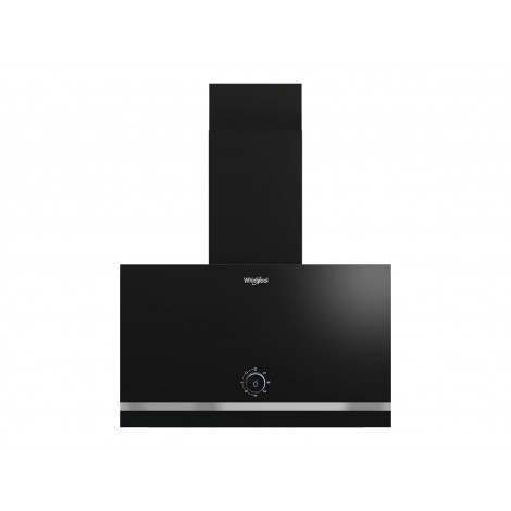 Whirlpool Hood | WHVA 62F LM K | Wall mounted | Energy efficiency class A | Width 59.8 cm | 485 m /h | Mechanical | LED | Black