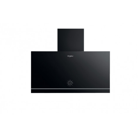 Whirlpool Hood | WHVA 62F LM K | Wall mounted | Energy efficiency class A | Width 59.8 cm | 485 m /h | Mechanical | LED | Black