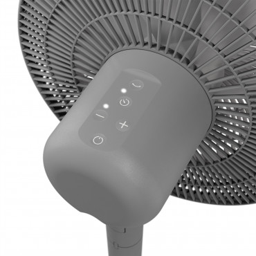 Duux Fan | Whisper Essence | Stand Fan | 3-16 W | Diameter 33 cm | Number of speeds 7 | Oscillation | Authentic Gray