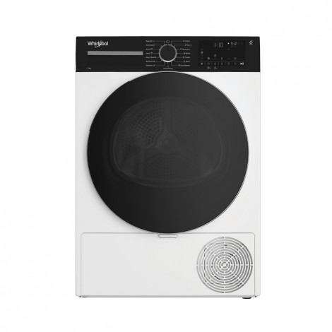 Whirlpool Dryer Machine | WPS D8 WBS EE | Energy efficiency class D | Front loading | 8 kg | Heat pump | Digital | Depth 55 cm |