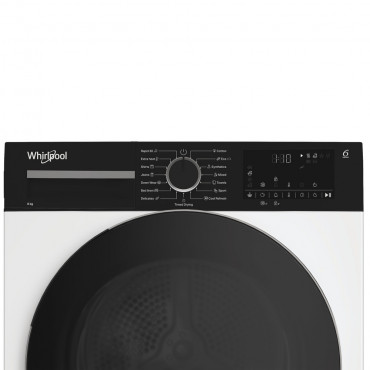 Whirlpool Dryer Machine | WPS D8 WBS EE | Energy efficiency class D | Front loading | 8 kg | Heat pump | Digital | Depth 55 cm |