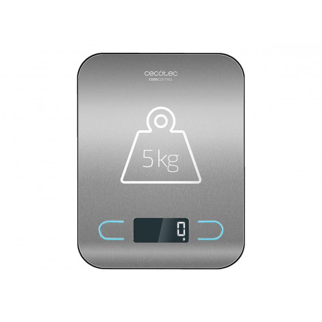 Cecotec Kitchen Scale | CookControl | Maximum weight (capacity) 5 kg | Graduation 1 g | Display type LCD