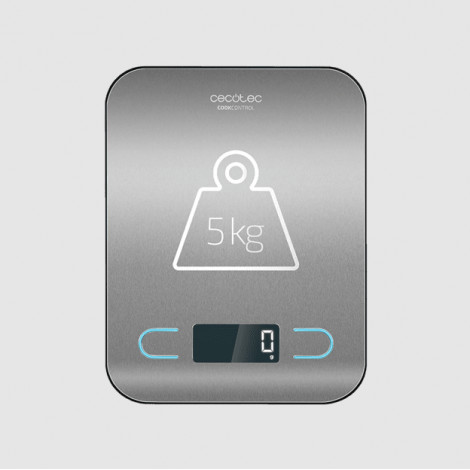Cecotec Kitchen Scale | CookControl | Maximum weight (capacity) 5 kg | Graduation 1 g | Display type LCD