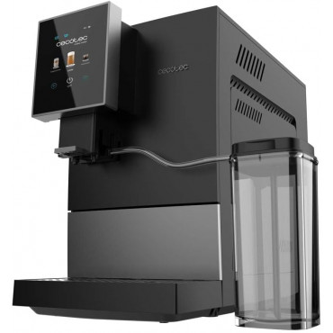 Cecotec Coffee Maker | Cremmaet Compactccino Connected | Pump pressure 19 bar | Built-in milk frother | Super-automatic | Black