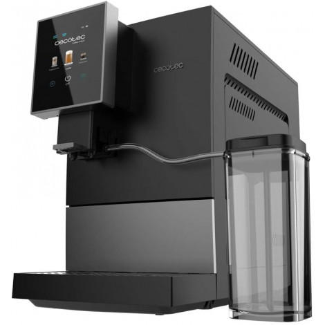 Cecotec Coffee Maker | Cremmaet Compactccino Connected | Pump pressure 19 bar | Built-in milk frother | Super-automatic | Black